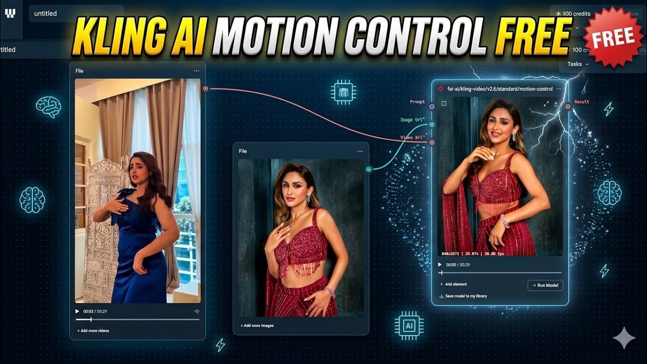 How to use Kling Motion Control for FREE? | Kling Motion Control Free Tutorial