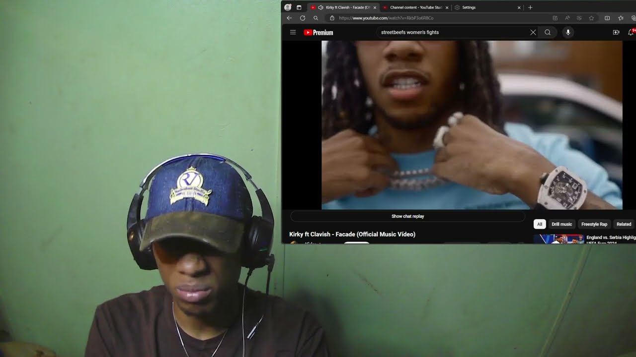 KIRKY FT CLAVISH - FACADE #reaction #w3r3actz  (OFFICIAL VIDEO)