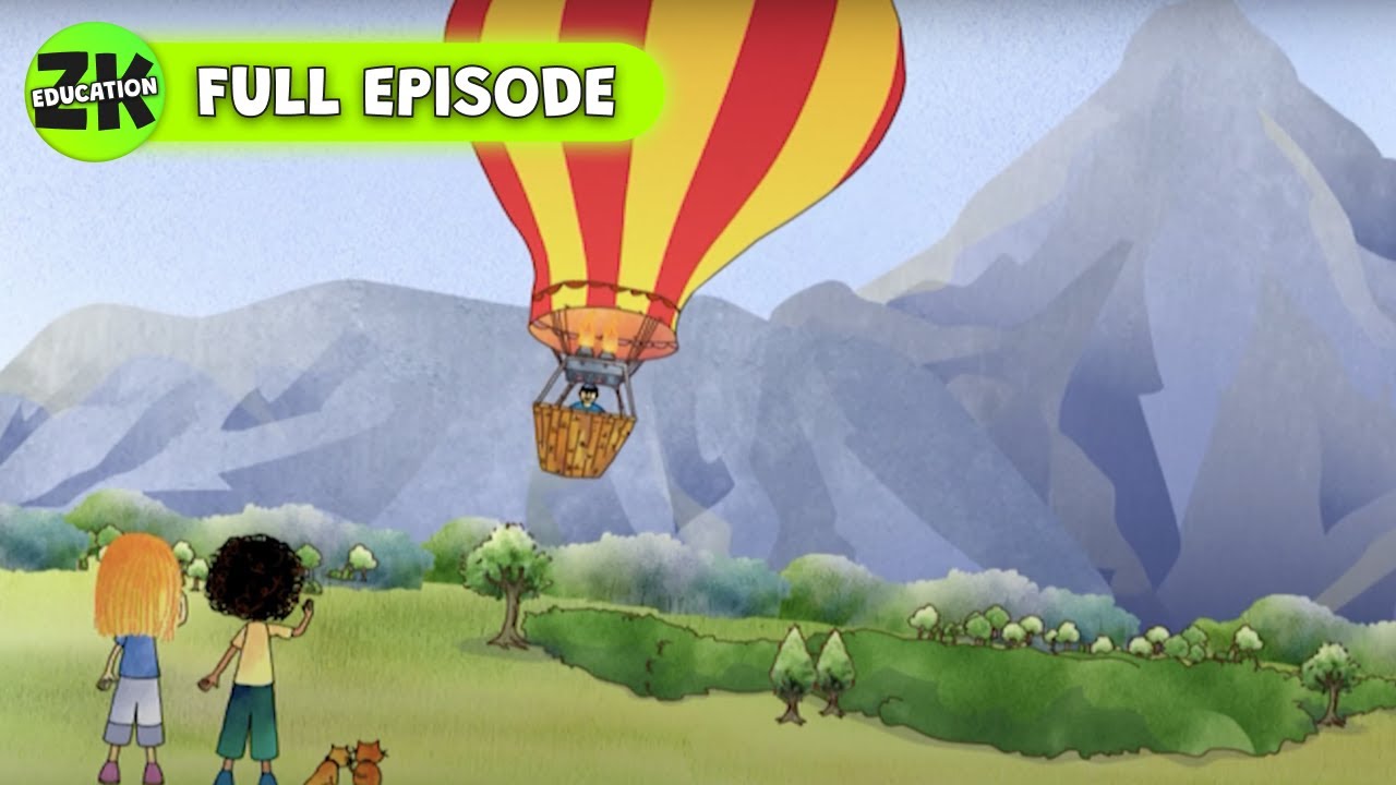 Hot Air Balloon Adventure! - Milly Molly - Educational Videos