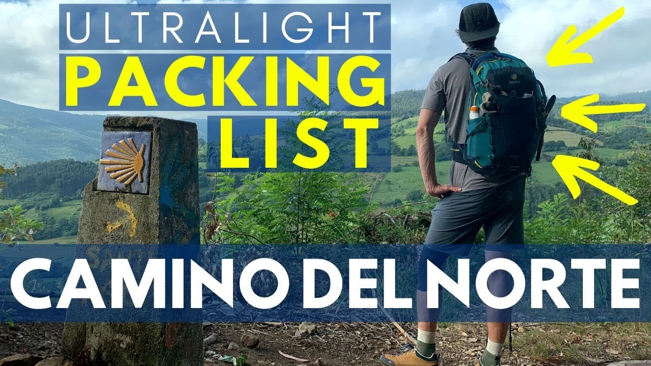 Список вещей для похода в сверхлегкий мужской рюкзак Camino Norte (лето) | Путеводитель по Camino...