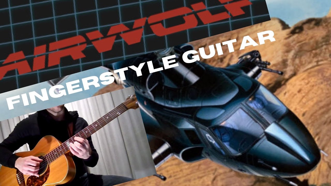 AIRWOLF theme |2021| Acoustic guitar