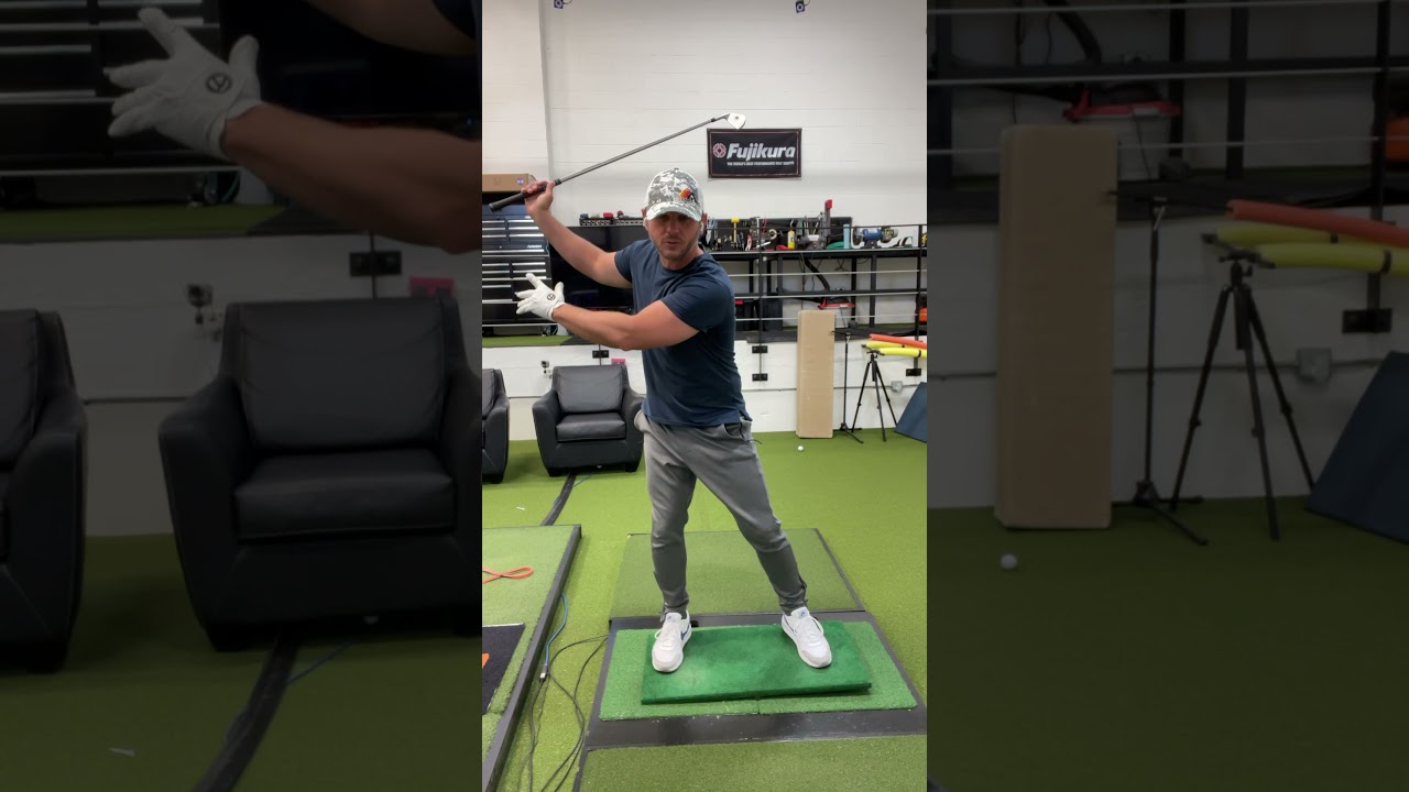 Click, Click, HIT! Golf Weight Shift Secret 🤫#Shorts