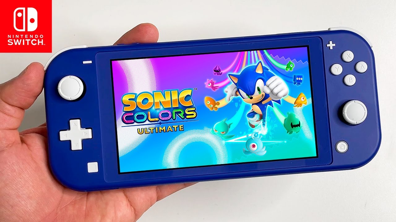 Sonic Colors Ultimate Gameplay on Nintendo Switch LITE