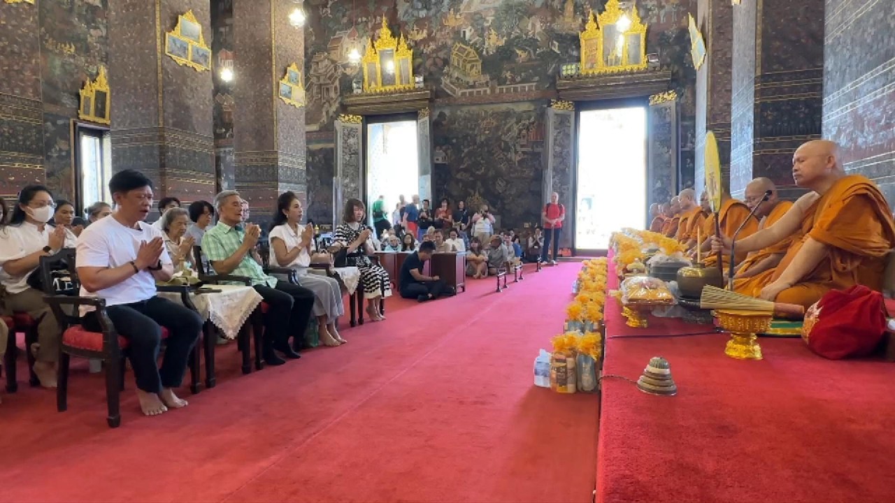 บรรยากาศทำบุญถวายอาหารเพลและสังฆทาน ประจำวันที่ 3 มีนาคม 2569  เนื่องในวันมาฆบูชา ณ วัดพระเชตุพนฯ