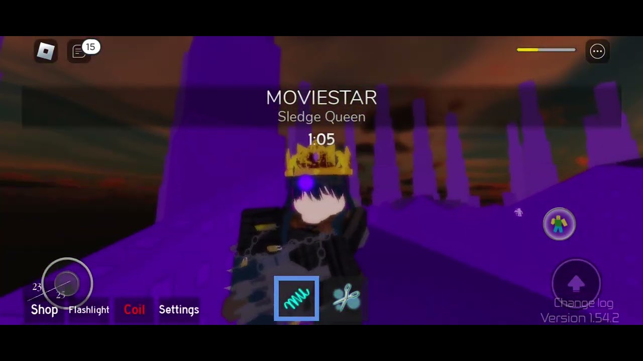 Roblox Midnight Horrors: MOVIESTAR: Sledge Queen