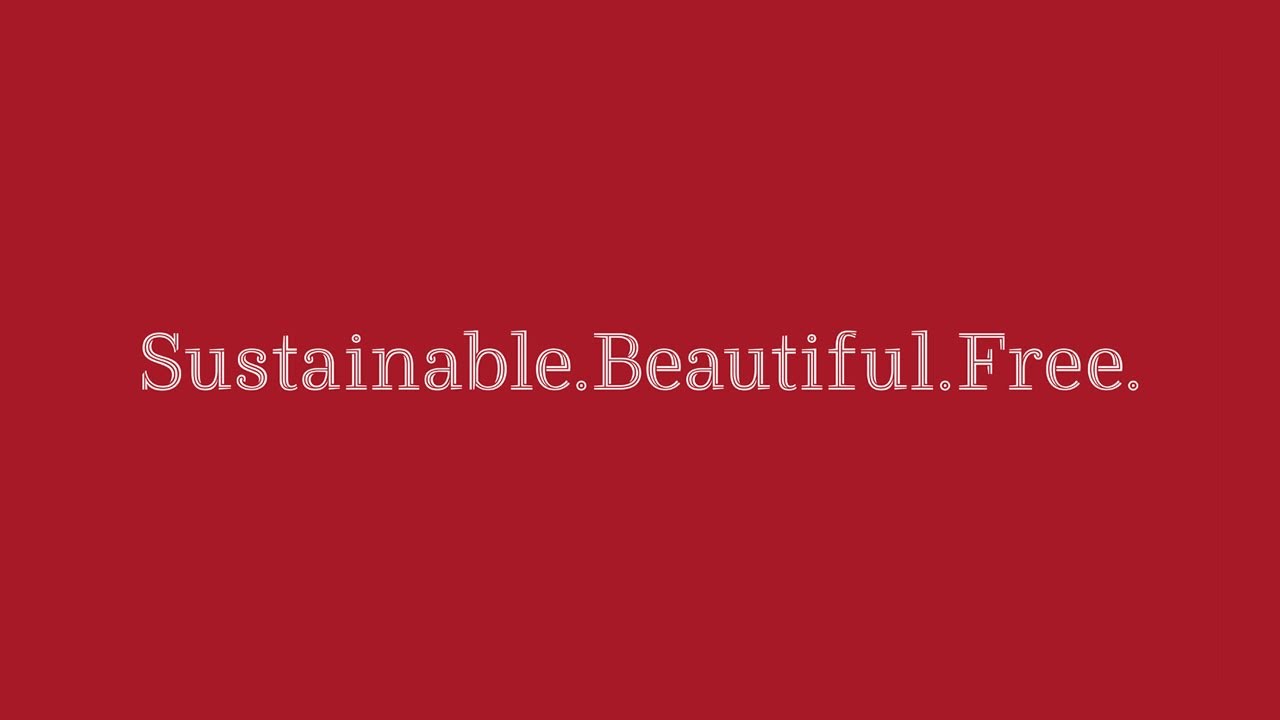 Ryman Eco - The world's most beautiful sustainable font