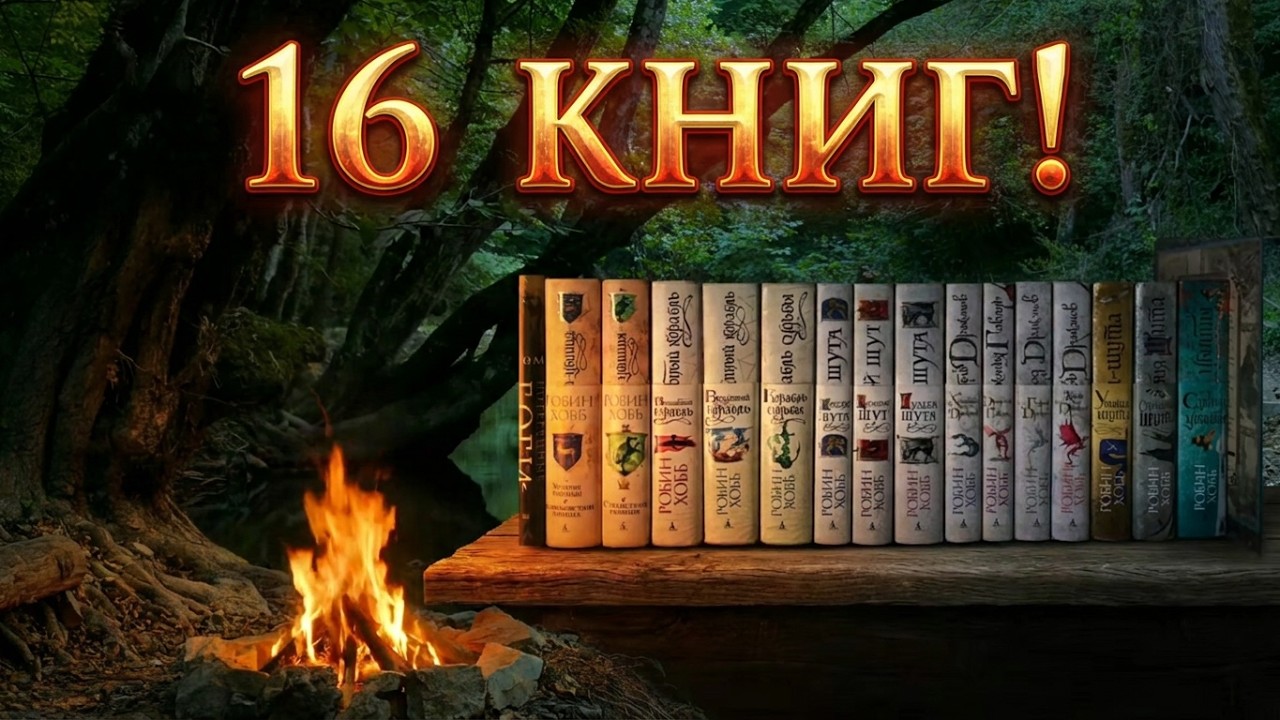 РОБИН ХОББ 🔥Трилогия о Видящих ✅ Сага о живых кораблях ✅ Сага о Шуте и Убийце Хроники Дождевых чащоб