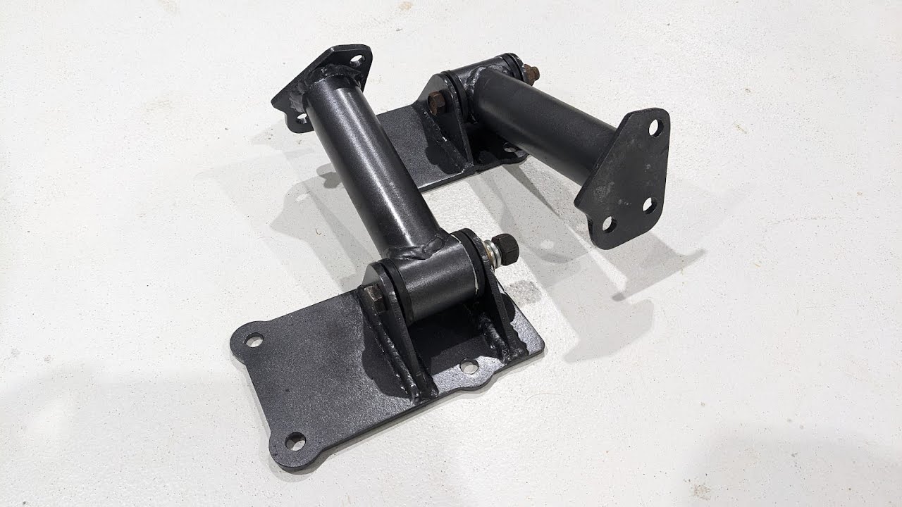 Making engine mounts - Volvo 242GT V8 build