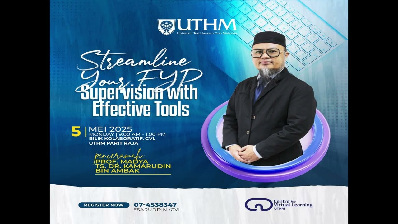 Streamline Your FYP : Supervision with Effective Tools