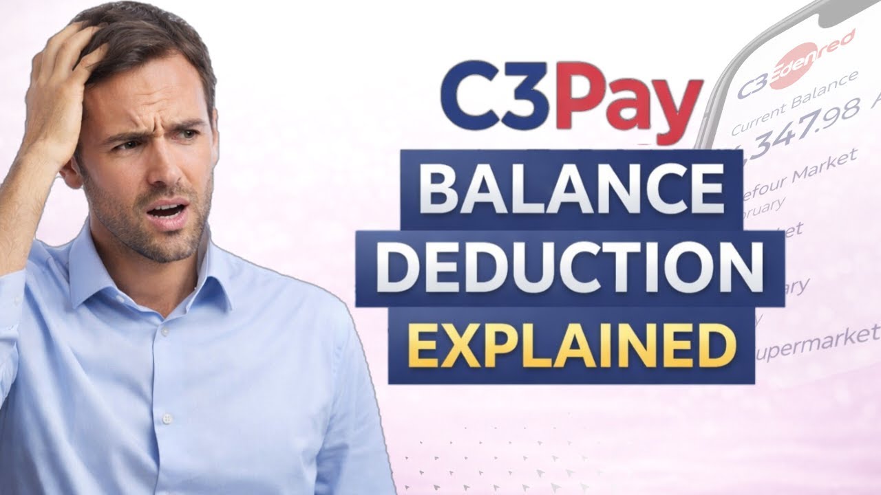 C3Pay Balance Deduction Explained | C3Pay Me Paise Kyu Katte Hain | Full Guide