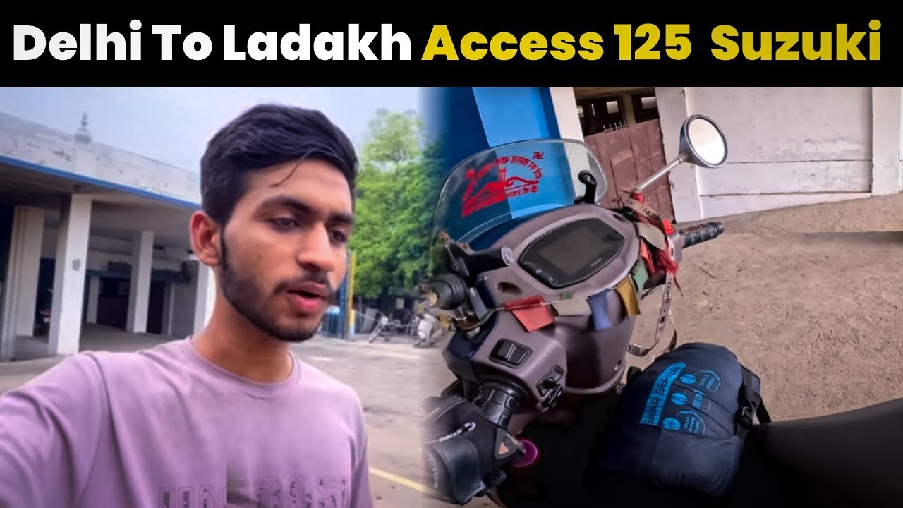 Ep-2 Delhi to Ladakh Access 125 Suzuki Ludhiana To Jammu Kashmir Ride ￼