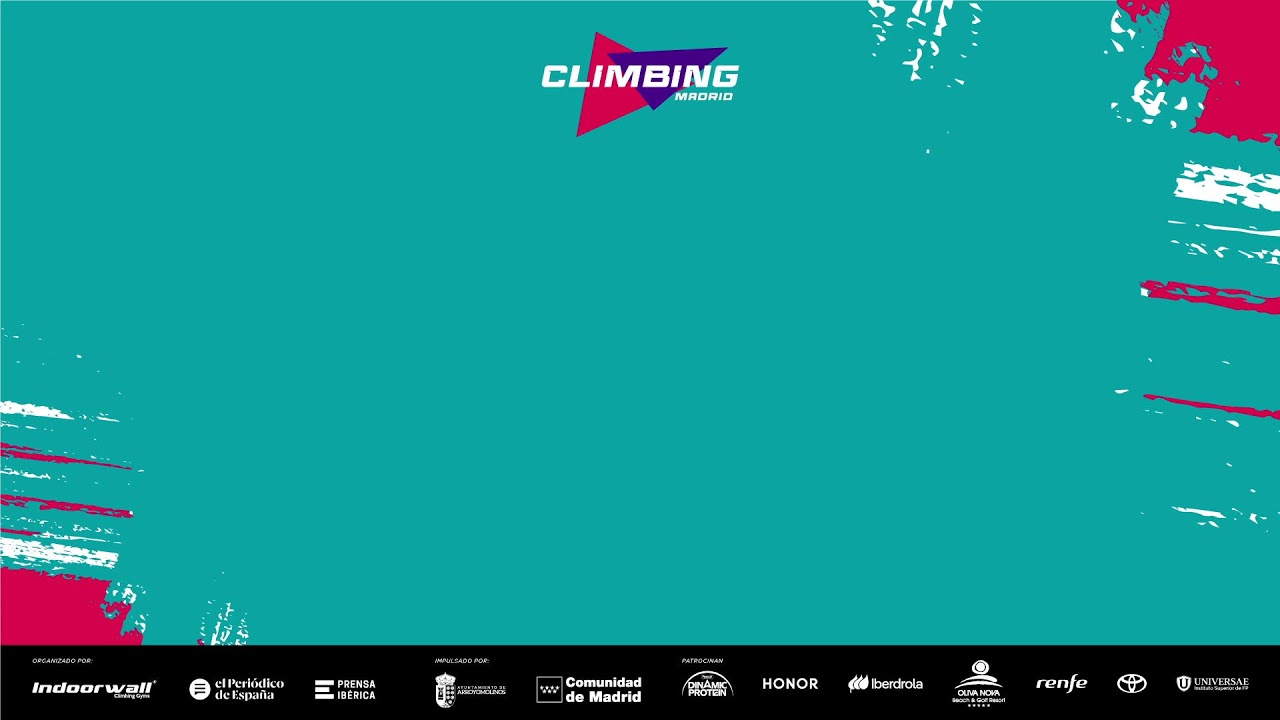 Campeonato España de escalada en Dificultad 2024