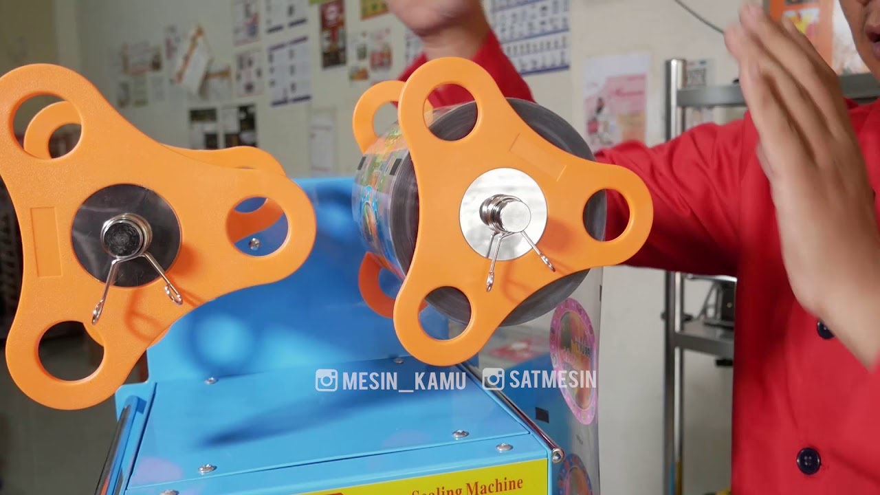 MESIN CUP SEALER SEMI OTOMATIS STARPACK ET-A9 / SEMI AUTOMATIC CUP SEALER MACHINE BY SATMESIN