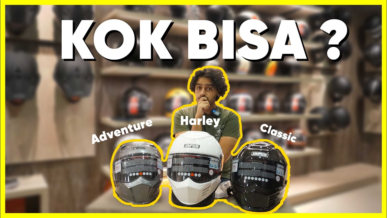 Terlihat Sama Tapi Tak Serupa | Review Helm Simpson