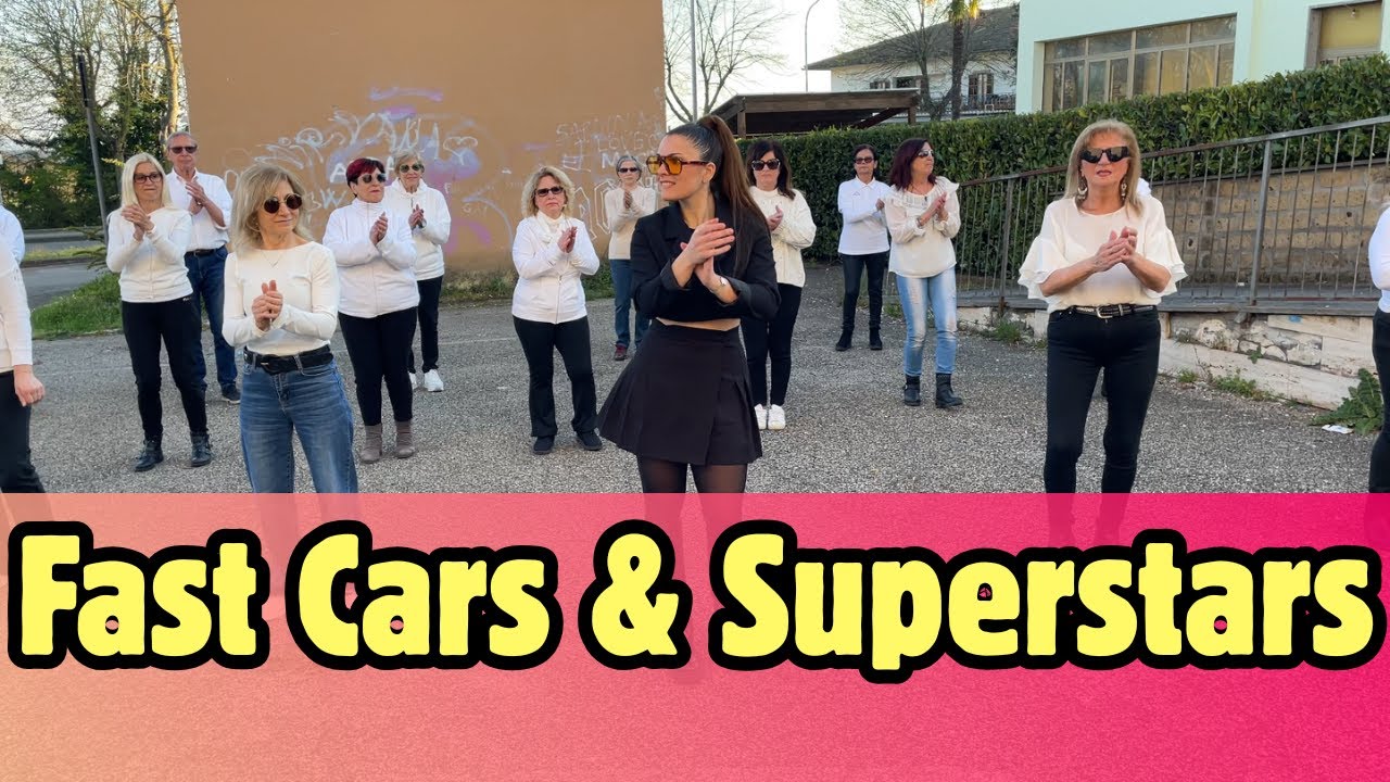 FAST CARS & SUPERSTARS - Cristian Marchi - TIK TOK SOCIAL DANCE - Coreografia - Baile - Choreography