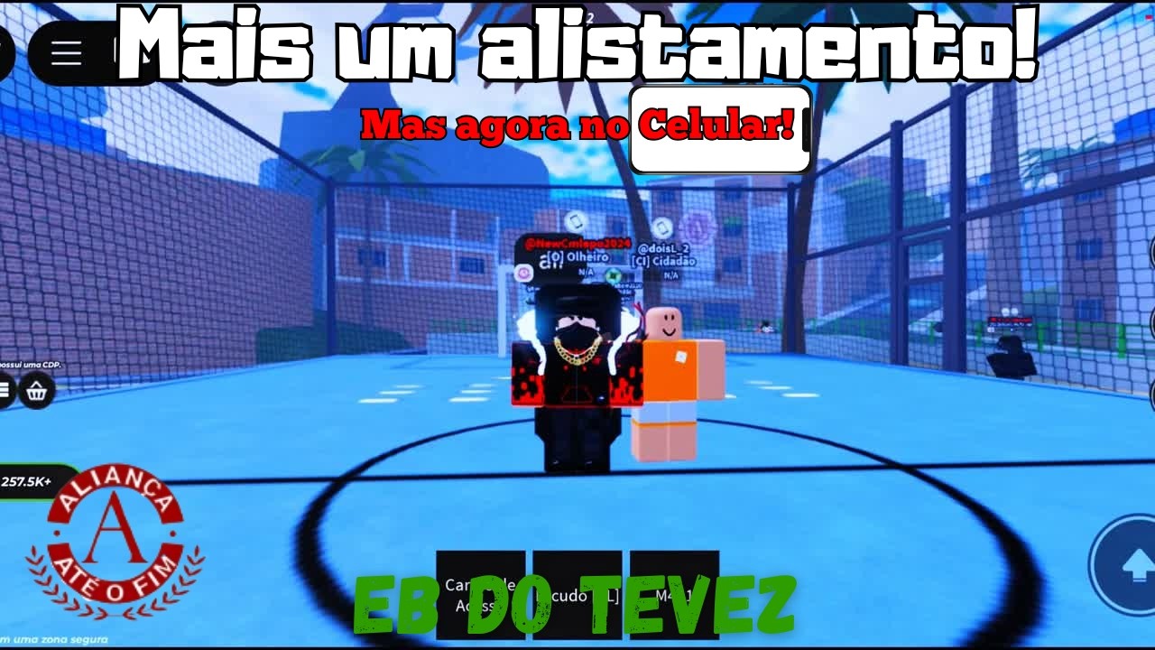 Alistando pelo Celular! (EB Tevez).