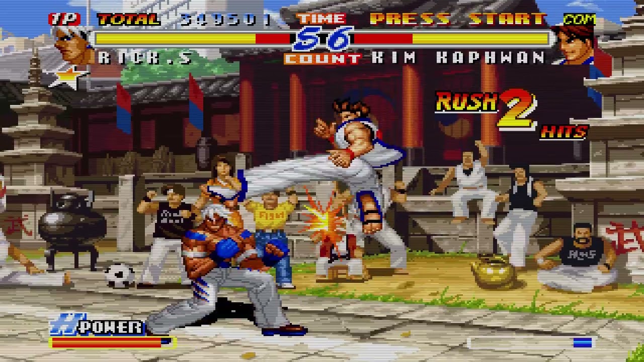 REAL BOUT FATAL FURY 2: The Newcomers ( Fightcade) - Arcade Mode Rick Strowd