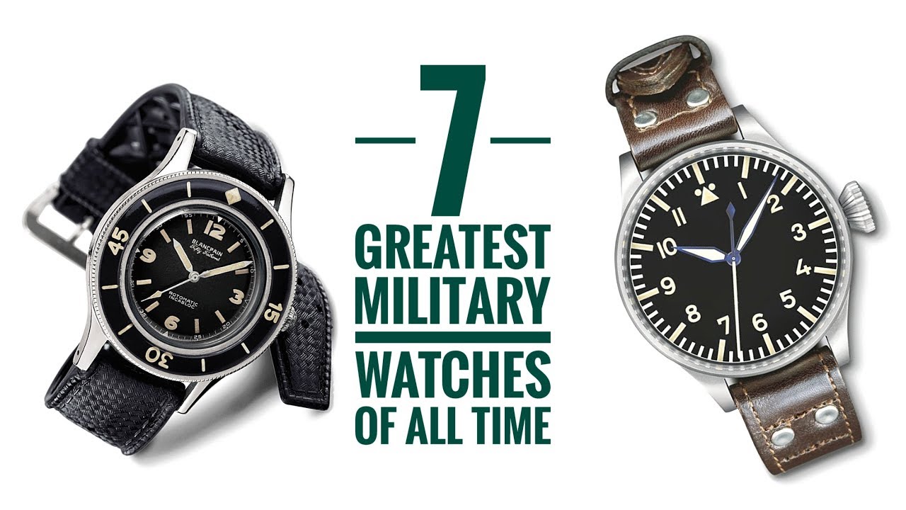 7 величайших военных часов всех времён | Armand The Watch Guy