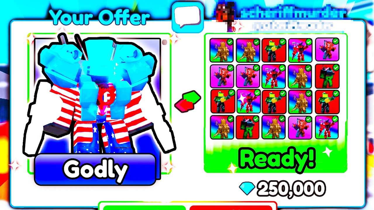 ✨ЗАТРЕЙДИЛ Нового ГОДЛИ на ЭТО.. в Toilet Tower Defense! Roblox!