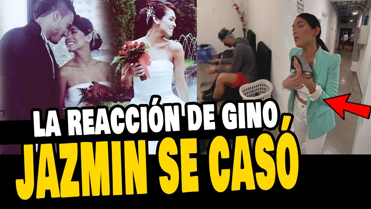 JAZMIN PINEDO CONFESÓ QUE SE CASÓ Y NO SABIA QUE GINO ASSERETO LA ESCUCHABA