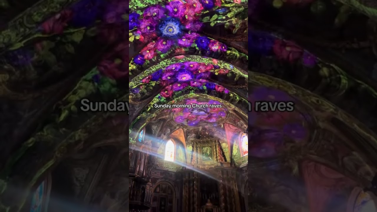 The bigger the rave the closer to god #rave #church #spain #fyp