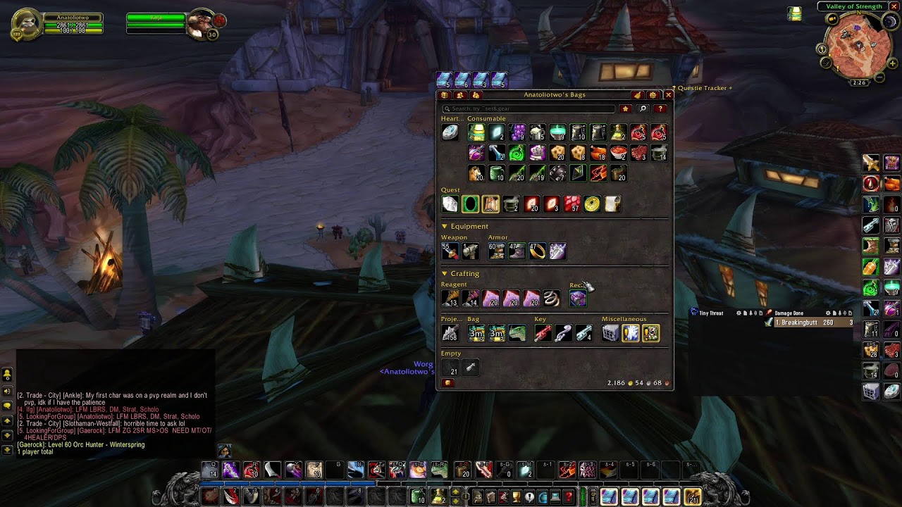 Mankrik Troll Rogue Level 1-60, Tier 1-3 (WoW Classic) - 56