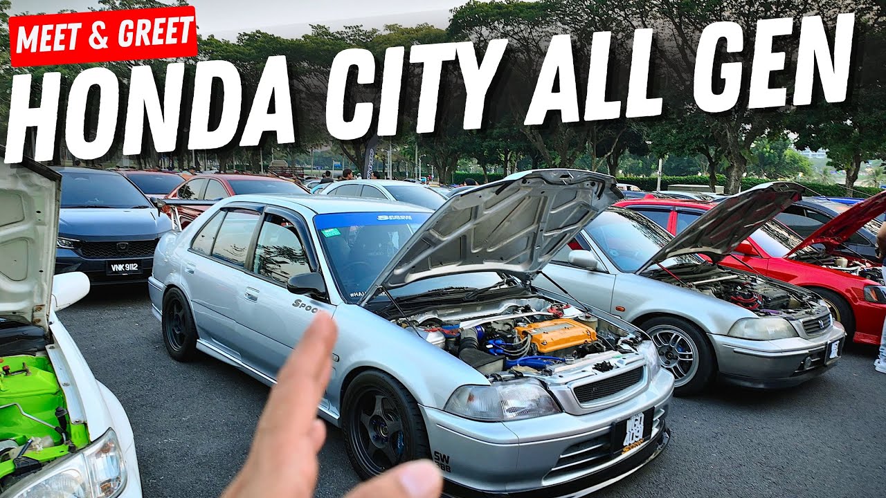 Honda City SX Lama Tapi Laju! Rare Build di City Meet Putrajaya