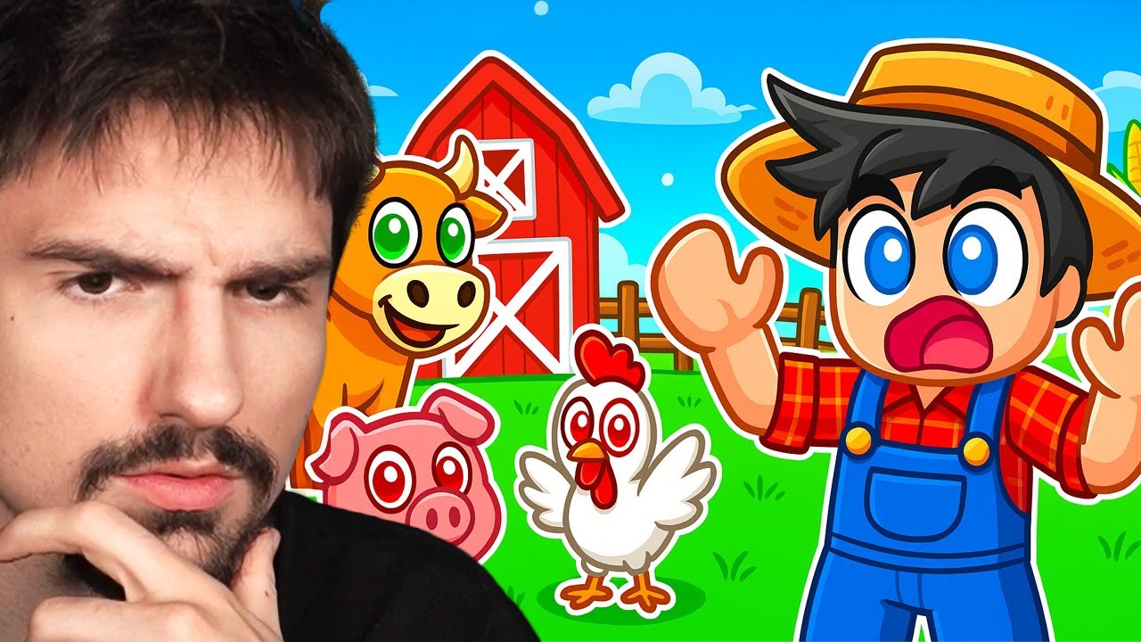 ZBUDOWAŁEM SWOJĄ FARMĘ W ROBLOX