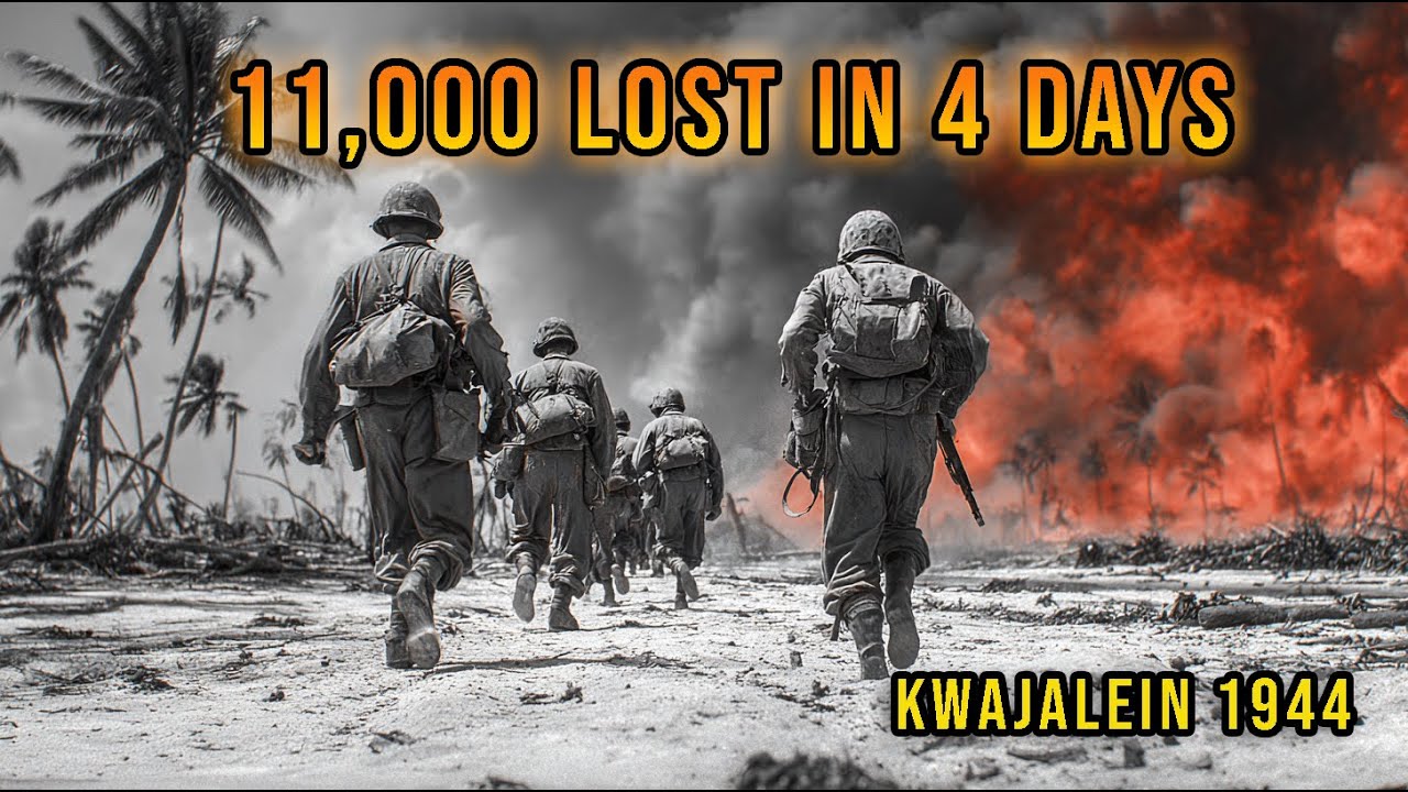 11 000 японских солдат потеряно за 4 дня &mdash; падение Кваджалейна 1944 г.