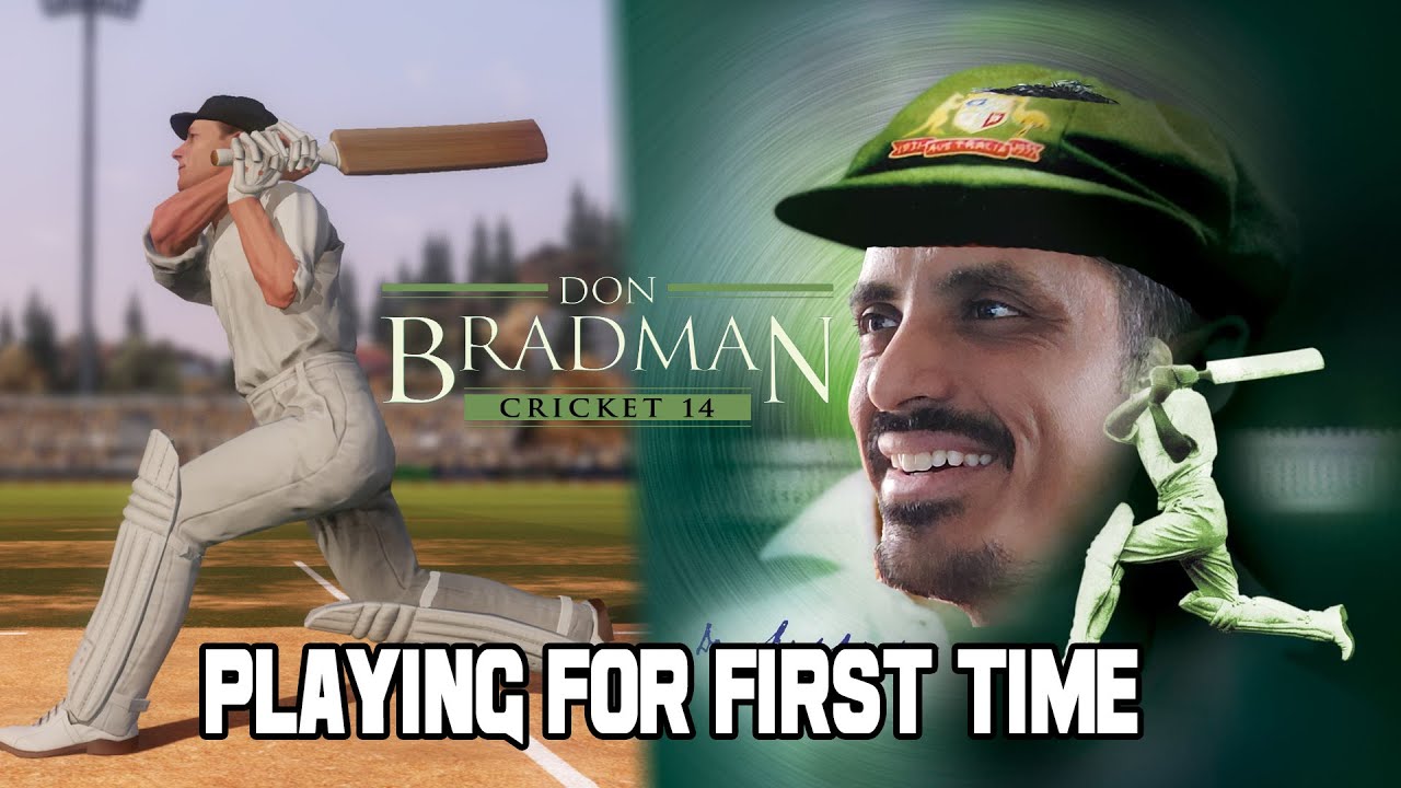 before Sachin & Kohli era - playing Don Bradman Cricket 14 for FIrst time- New Game Live Stream 2023
