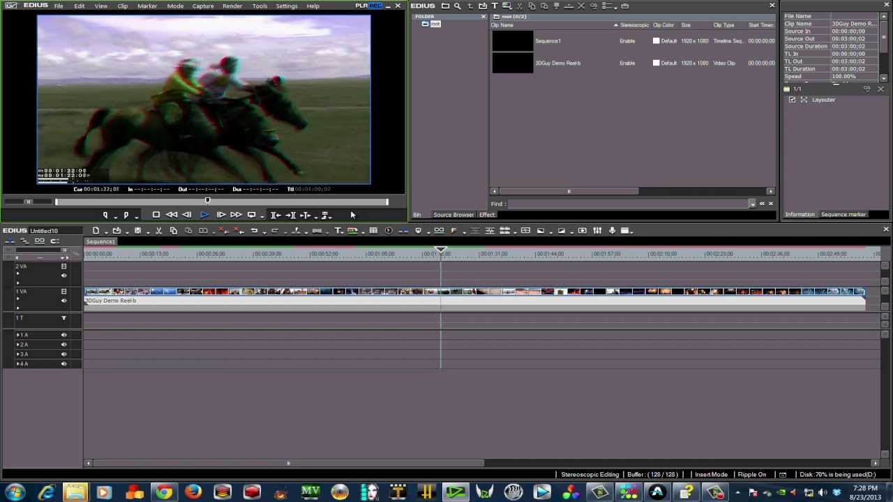 Setting Up EDIUS 7 for 3D