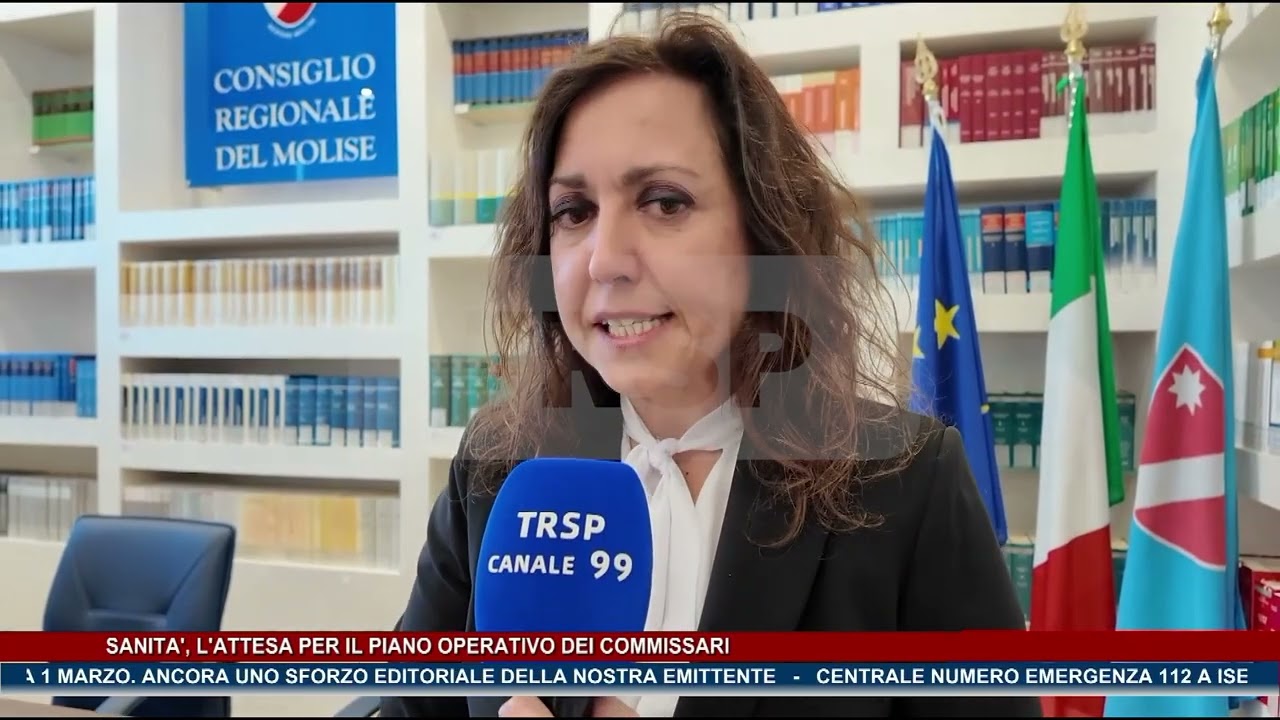 Sanita', l'attesa per il piano operativo dei commissari TG NEWS MOLISE DEL 26-02-26 - TRSP -