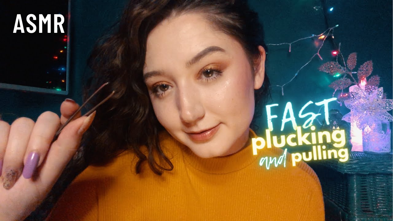 ASMR Pulling & Plucking Your Negative Energy *Fast & Aggressive*