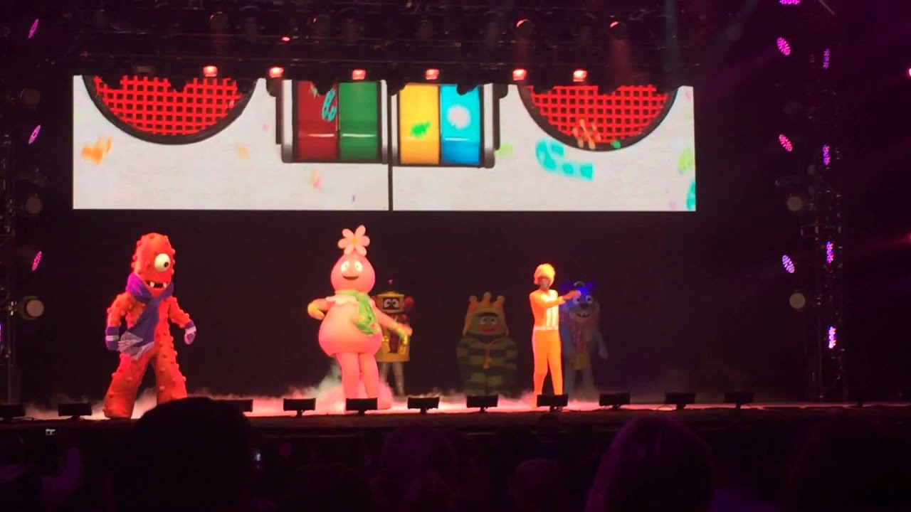 Yooooooo a Gabba Gabba + Plex falls