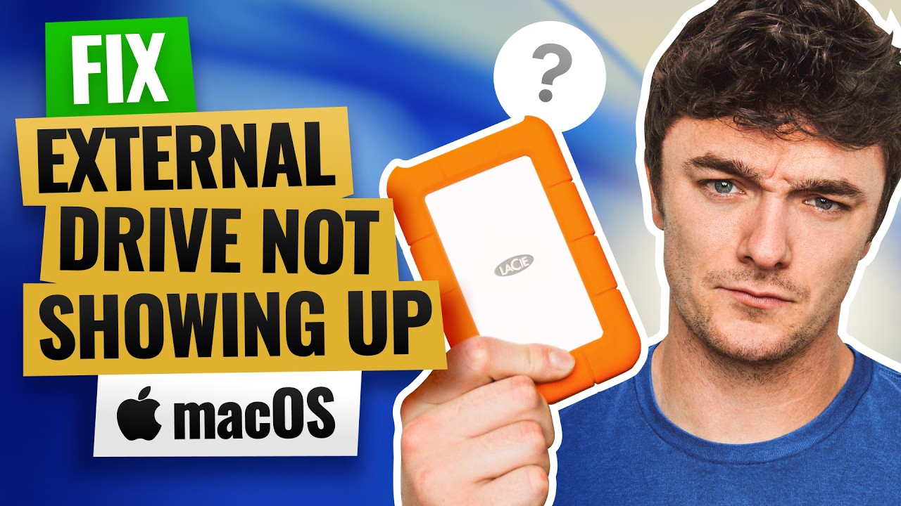 How to Fix an External Drive Not Showing Up on Mac