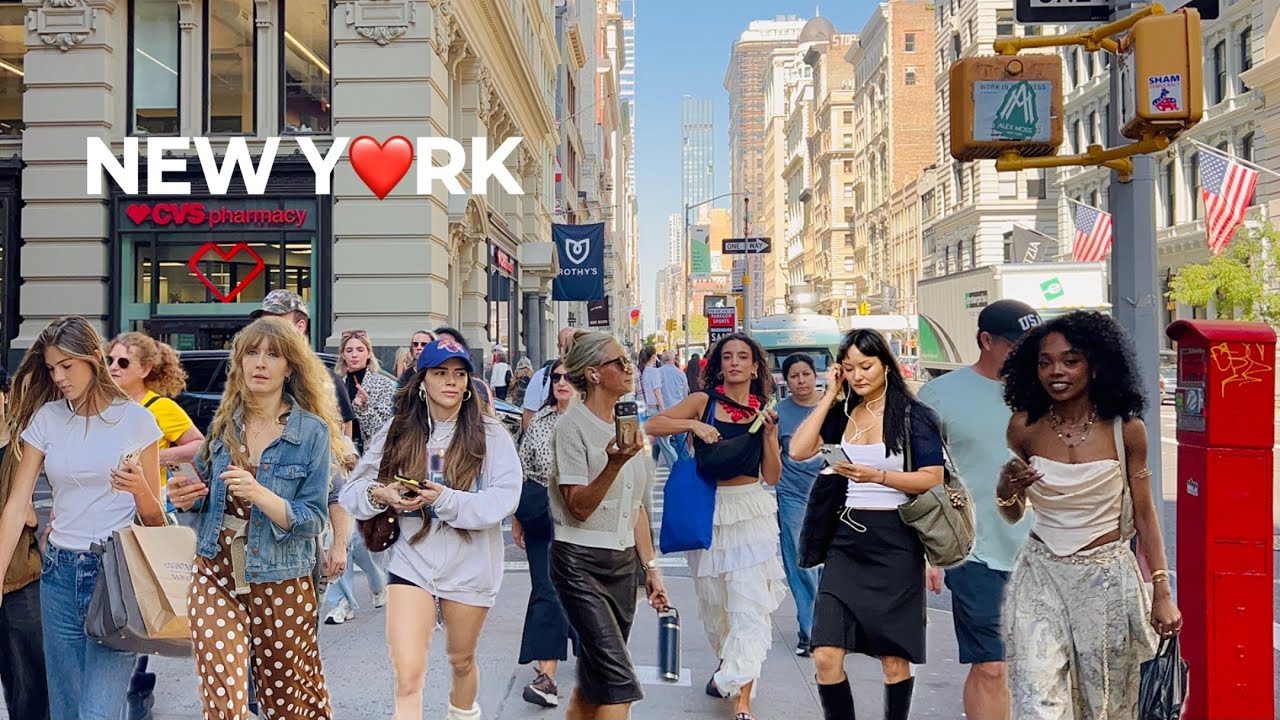 [4K]🇺🇸NYC Walk🗽A Beautiful Autumn Day in NYC 🚕🍂 Greenwich Village & Flatiron District | Sept 2026