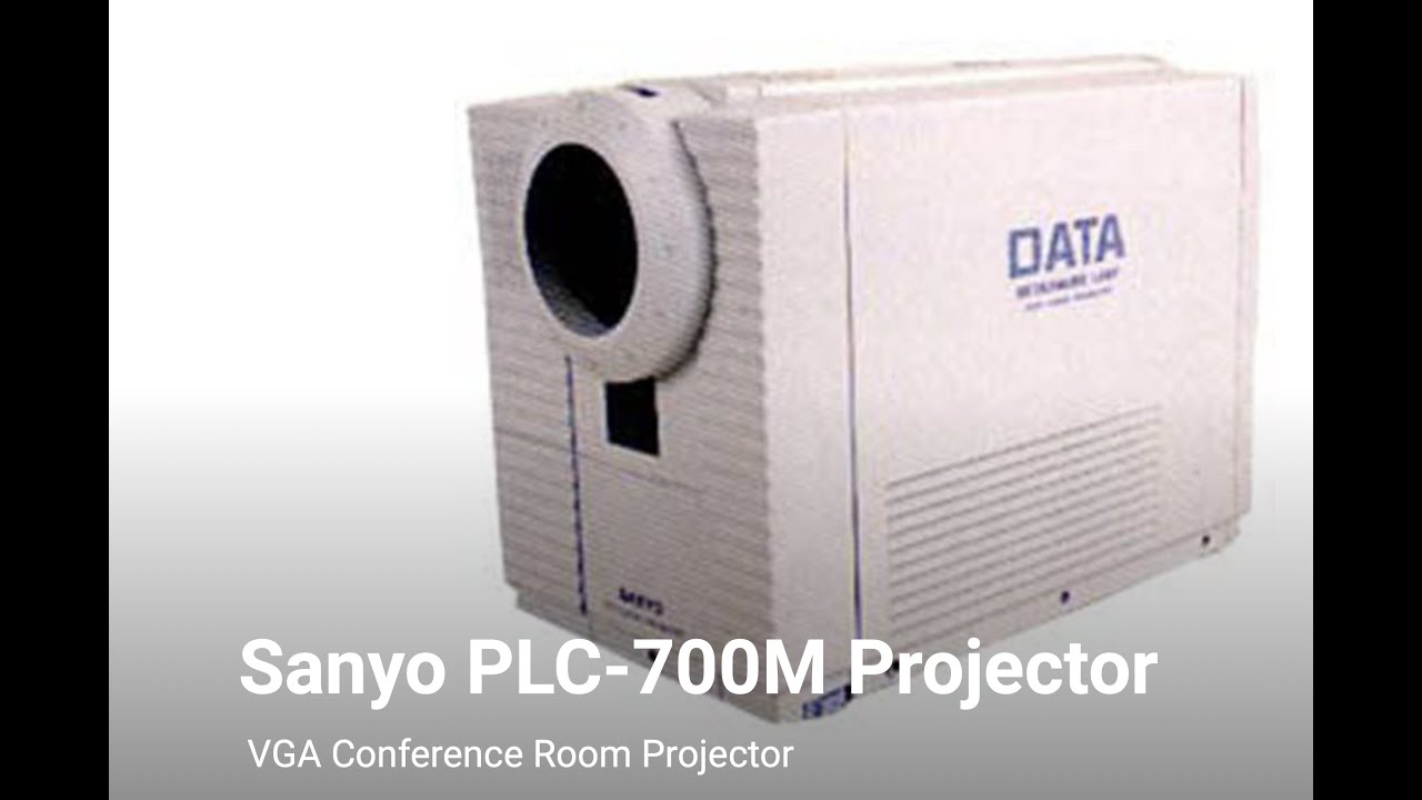 EIKI LC-6000U or Sanyo PLC-700M projector 3 LCD from 2012 Disassembly. 600 Lumens