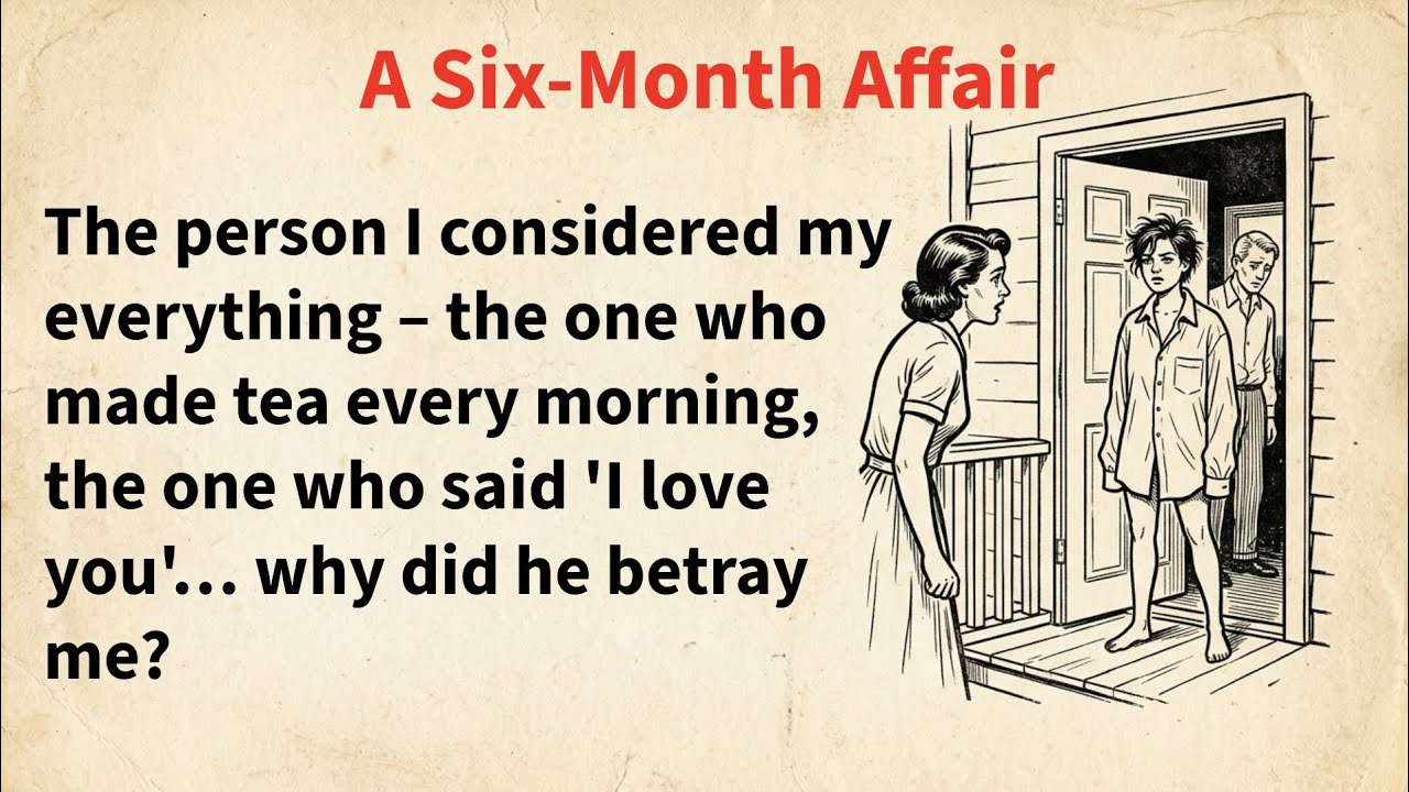 English Story Learning Level 1📜| A Six-Month Affair
