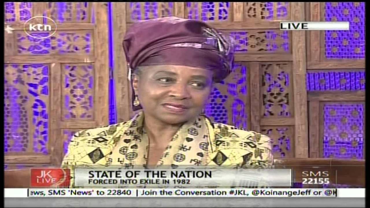 Jeff Koinange Live with renown playwright Micere Mugo part3