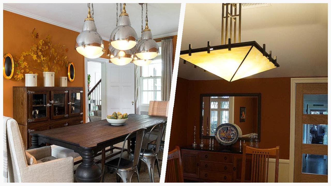 75 Transitional Dining Room With Orange Walls Design Ideas You'll Love ♡