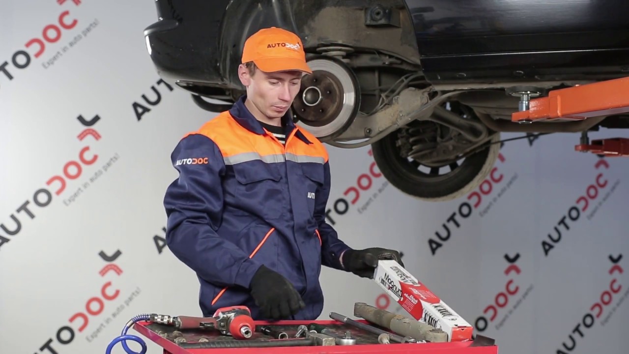 Wie OPEL ZAFIRA A Stoßdämpfer hinten wechseln TUTORIAL | AUTODOC