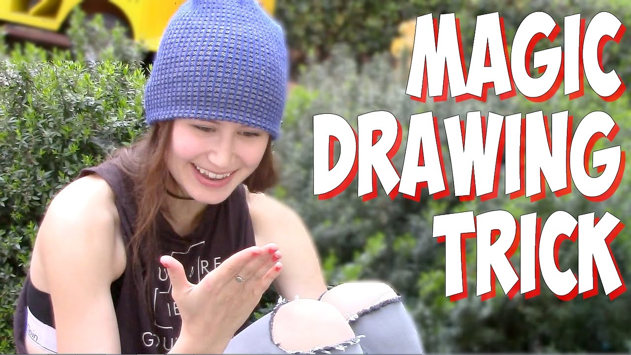 STREET MAGIC - DRAWING TELEPORTS TO HAND