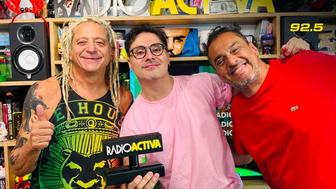 EN VIVO🟡 Los Auténticos Decadentes en la 92.5 #RadioActiva
