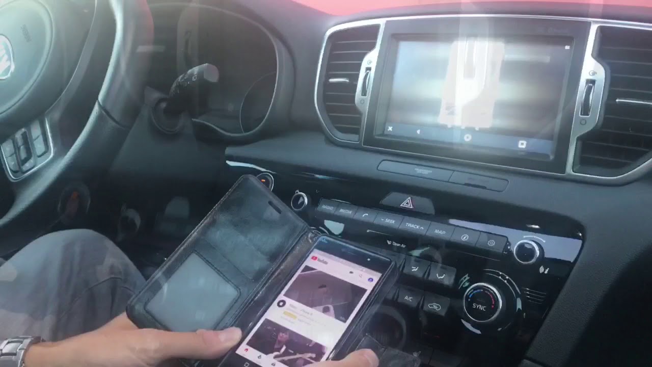 New Kia Sportage IV (QL) My16 - Mirroring smartphone Android su navigatore
