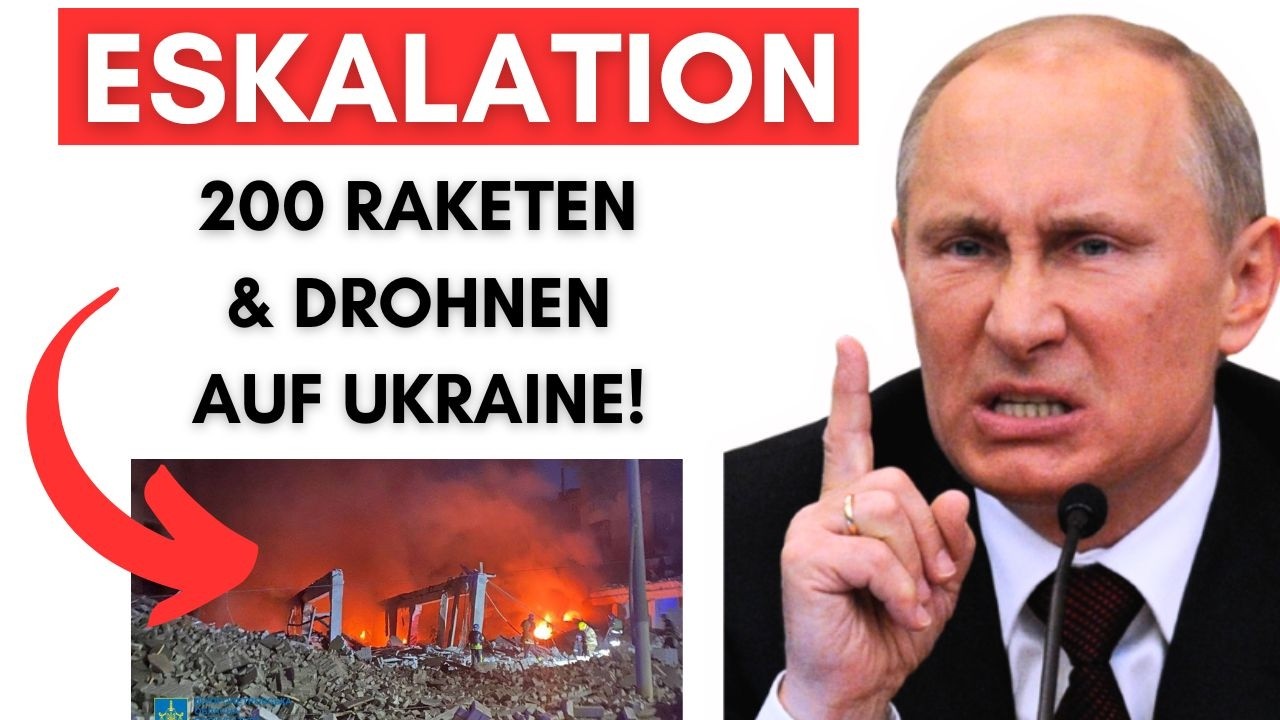 Heftiger Großangriff auf Ukraine – Grund ist sehr brisant!