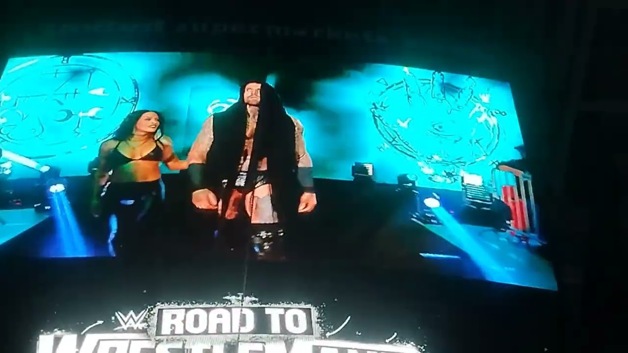Aleister Black w/ Zelina Entrance | WWE Live : Road To WrestleMania | Lubbock TX