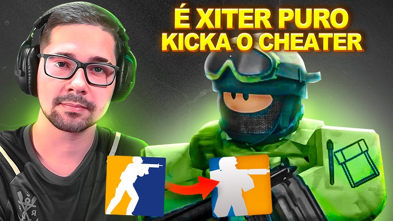 BRD jogando S&Eacute;RIO no COUNTER BLOX... (CS 2 do Roblox)