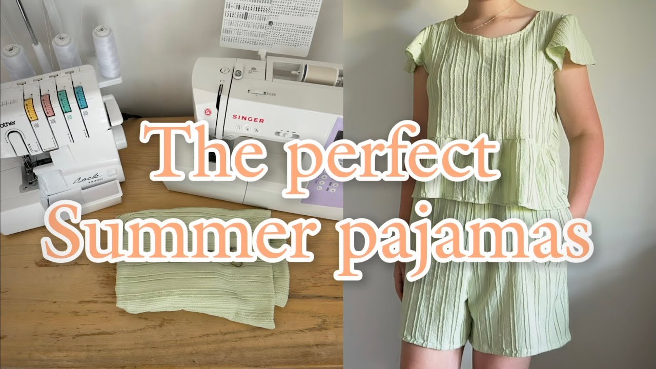 I Made the Perfect Summer Pajamas (Beginner Friendly!)
