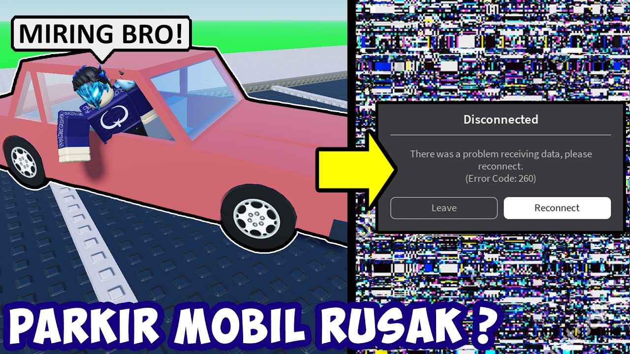 AKU RUSAKIN ROBLOX PARKIR MOBIL INI ?