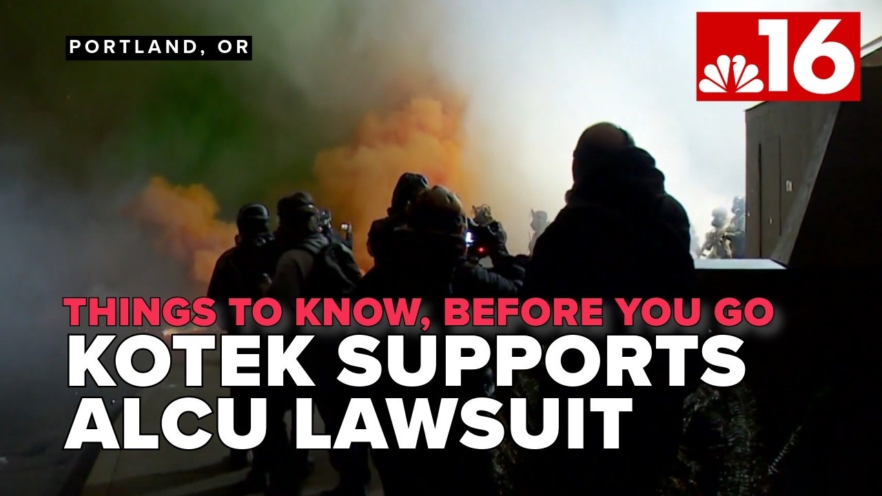 Things to know, before you go: Gov. Kotek supports ALCU lawsuit